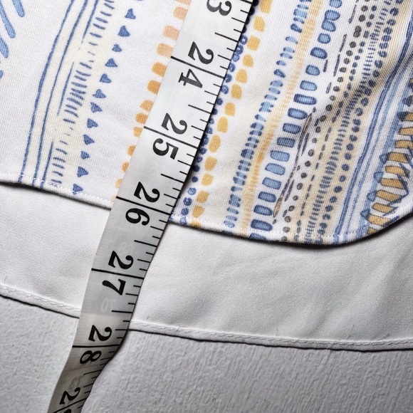 Lysse Soft Modal Blend Mixed Media Fabric Short Sleeve Top - Picture 12 of 14